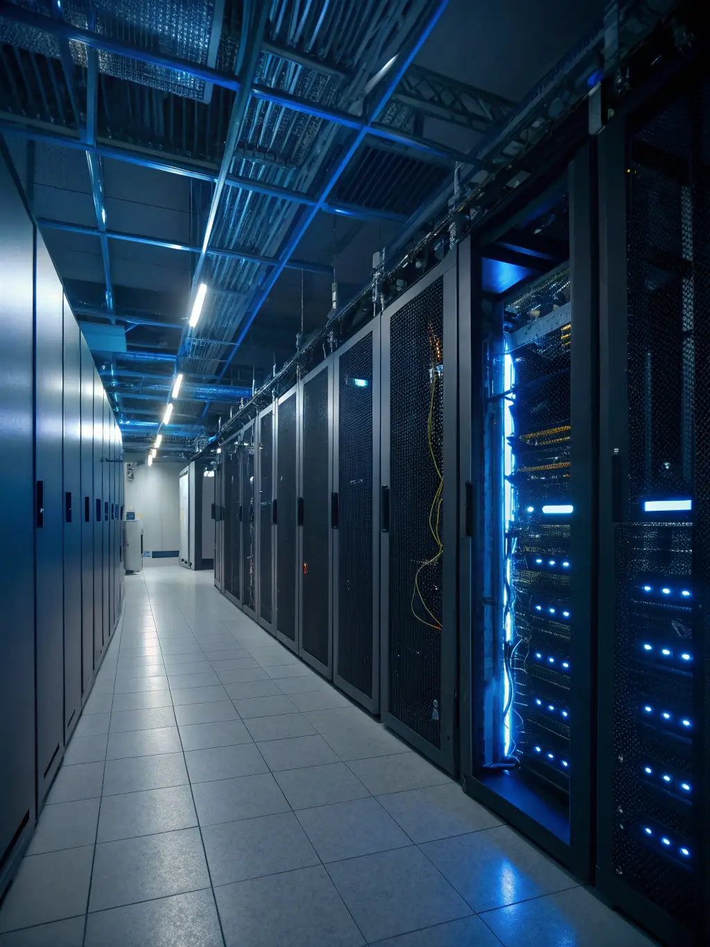 An illustration of a secure cloud server environment, emphasizing data protection and seamless integration for reliable and scalable web and app solutions.