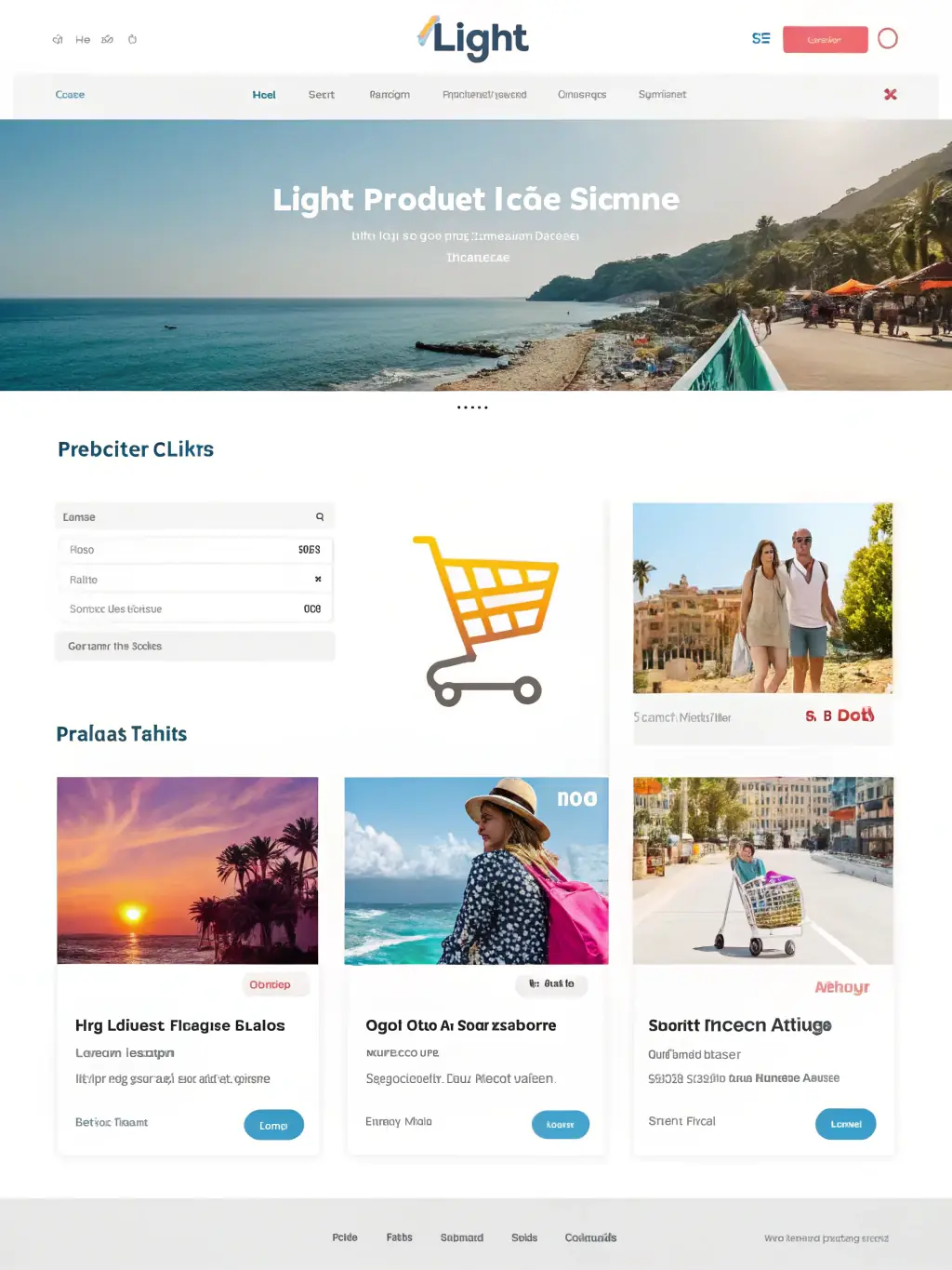 A screenshot of a fully functional e-commerce website with a shopping cart, product listings, and secure payment gateway, demonstrating the capabilities of e-commerce solutions.